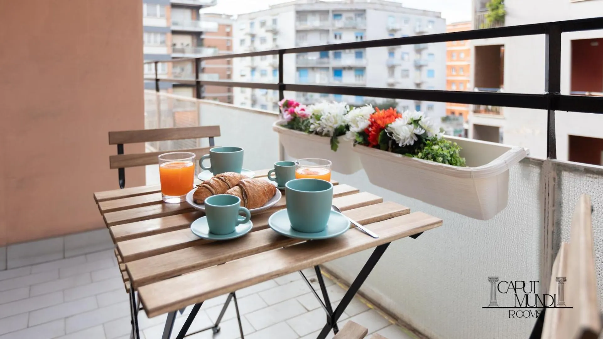 Caput Mundi Rooms - 100Mt To Metro A, Terrace, A-C, 15 Min To Center Rome