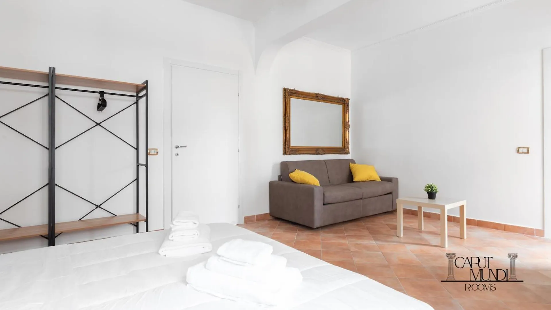 Caput Mundi Rooms - 100Mt To Metro A, Terrace, A-C, 15 Min To Center Roma Italia
