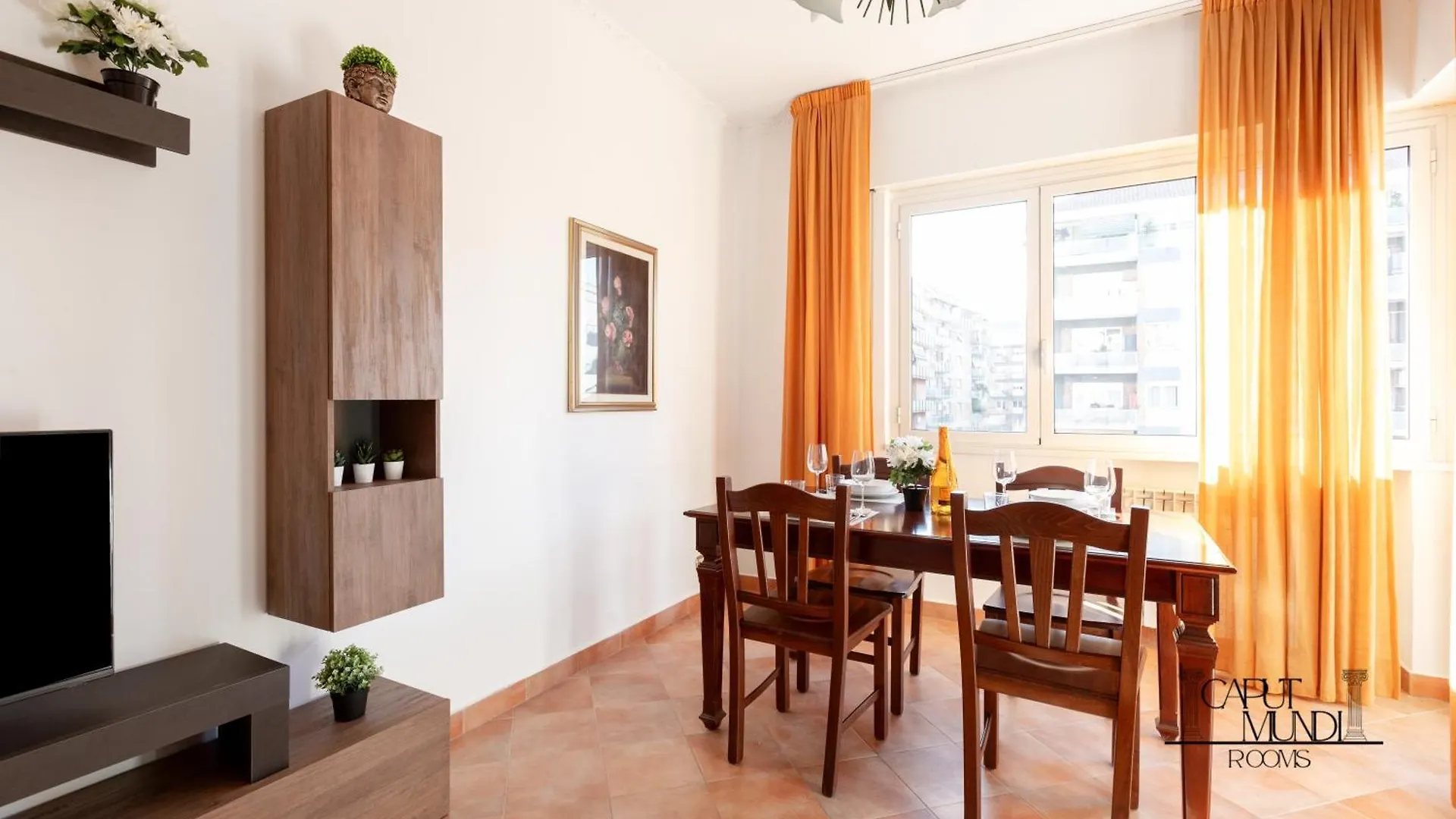 Caput Mundi Rooms - 100Mt To Metro A, Terrace, A-C, 15 Min To Center Roma