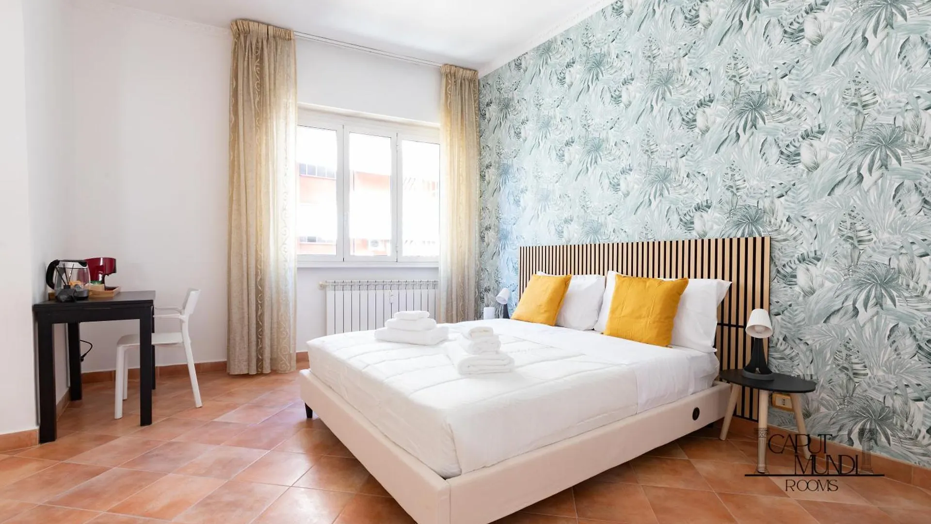 Caput Mundi Rooms - 100Mt To Metro A, Terrace, A-C, 15 Min To Center Roma